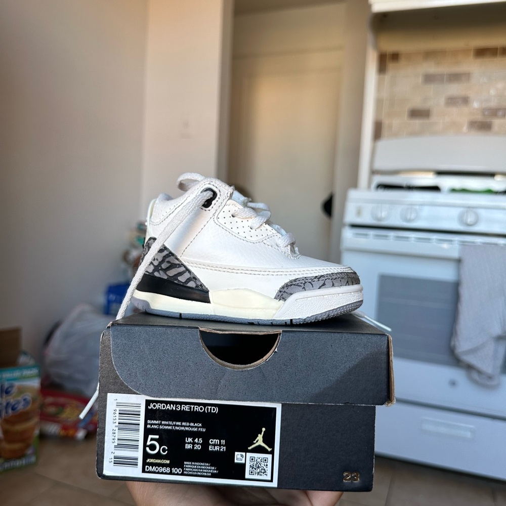 Jordan 3s TD 5C. Good condition